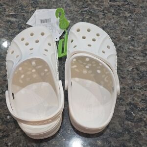 CROCS White Sandals with Ventilated Design
